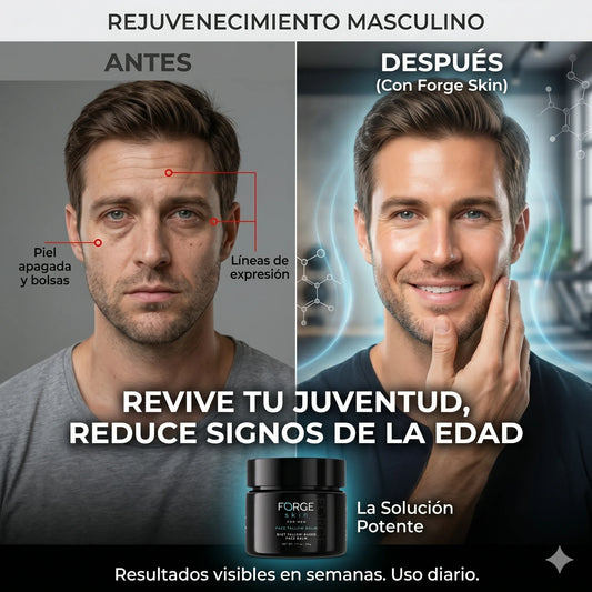 🧔‍♂️SKIN CARE FORGE | REDUCE ARRUGAS Y RECUPERA UNA PIEL FIRME DESDE HOY