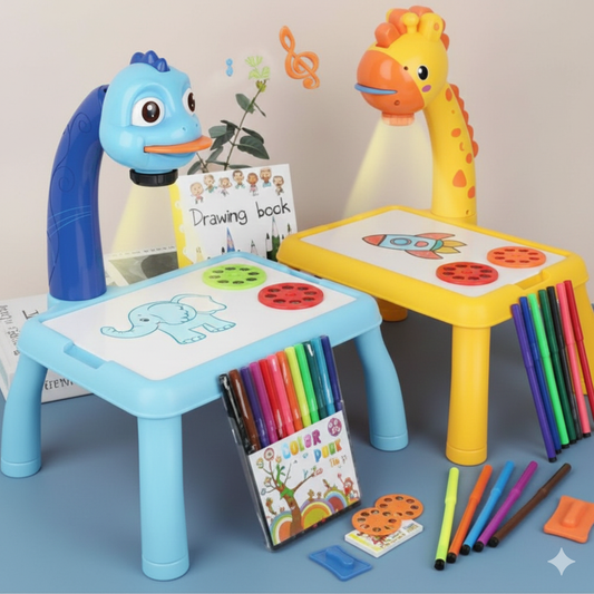 Mesa Proyector de Dibujo Infantil + 12 Marcadores GRATIS